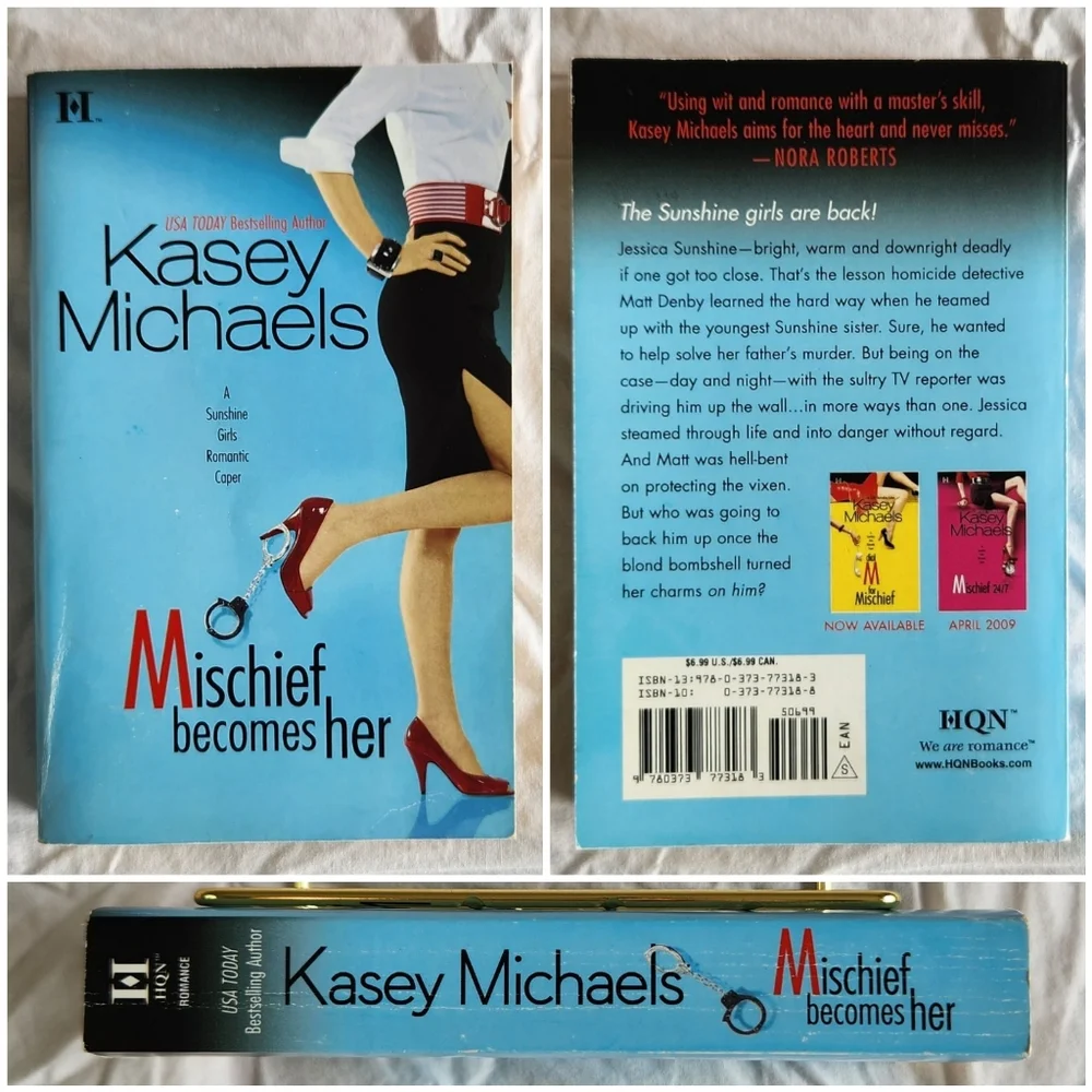 The Sunshine Girls by Kasey Michaels Paperback Books 1st Edition GOOD Condition